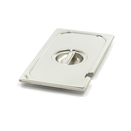 Couvercle gastronorm - 1/3 GN - acier inoxydable - avec ouverture pour cuill&egrave;re - Maxima - 09367772