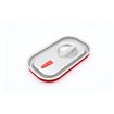 Couvercle gastronorm - 1/4 GN - acier inoxydable - joint &eacute;tanche &agrave; l'air - Maxima - 09367793