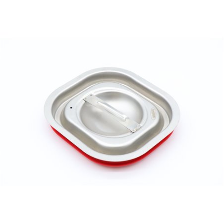 Couvercle gastronorm - 1/6 GN - acier inoxydable - joint &eacute;tanche &agrave; l'air - Maxima - 09367795