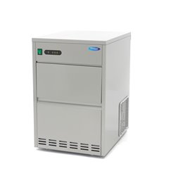 Machine &agrave; gla&ccedil;ons - 45 kg/jour - gla&ccedil;ons creux - refroidissement par eau - Maxima - 09300127