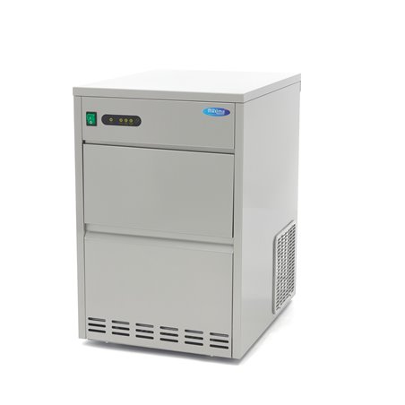 Machine &agrave; gla&ccedil;ons - 45 kg/jour - gla&ccedil;ons creux - refroidissement par eau - Maxima - 09300127