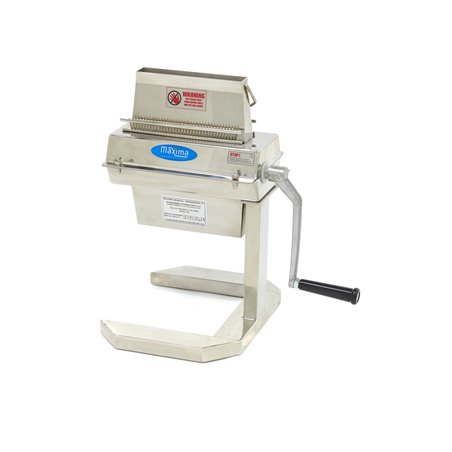 Attendrisseur de viande - 2 rouleaux - 37 lames - 17,5 x 2,5 cm entr&eacute;e - Maxima - 09368105