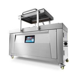 Machine &agrave; emballer sous vide - joint 60 cm - W76 x D60 x H16 cm double chambre - Maxima - 09300228