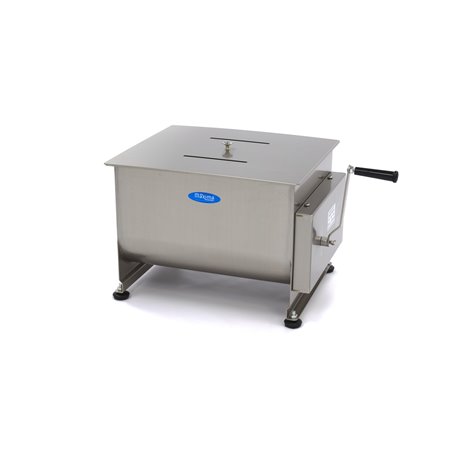 M&eacute;langeur de viande - 40 L - 35 kg viande - axle double - manuel - Maxima - 09368001