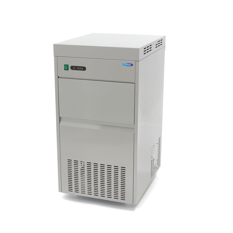 Machine &agrave; gla&ccedil;ons - 130 kg/jour - broy&eacute;/floconn&eacute; - refroidissement par air - Maxima - 09300139