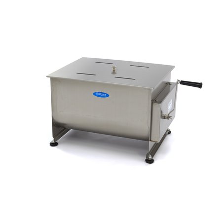M&eacute;langeur de viande - 50 L - 43 kg viande - axle double - manuel - Maxima - 09368002