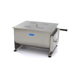 M&eacute;langeur de viande - 60 L - 55 kg viande - axle double - manuel - Maxima - 09368003