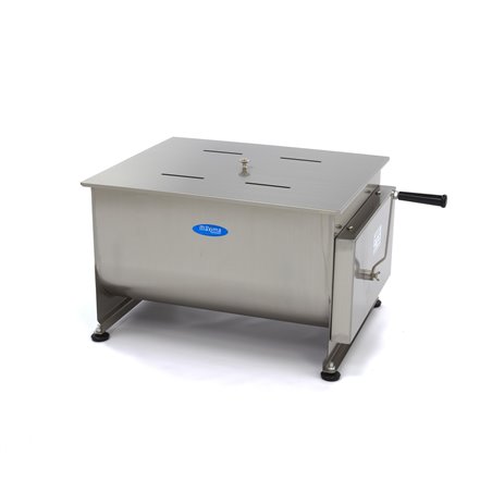 M&eacute;langeur de viande - 60 L - 55 kg viande - axle double - manuel - Maxima - 09368003
