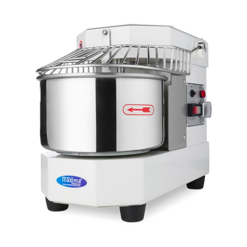 P&eacute;trin &agrave; spirale / p&eacute;trin &agrave; p&acirc;te - 8 L - 4,5 kg de p&acirc;te - blanc - Maxima - 09361008