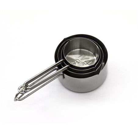 Set de tasses &agrave; mesurer - incl 60, 80, 125 et 250 ml - Maxima - 09367900