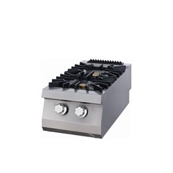 Premium cuisini&egrave;re - 2 br&ucirc;leurs - unit&eacute; simple - profondeur 90 cm - gaz - Maxima - 09398515