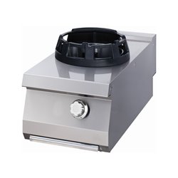 Premium cuiseur wok - 28,5 cm anneau de cuisson - unit&eacute; simple - profondeur 90 cm - gaz - Maxima - 09398545