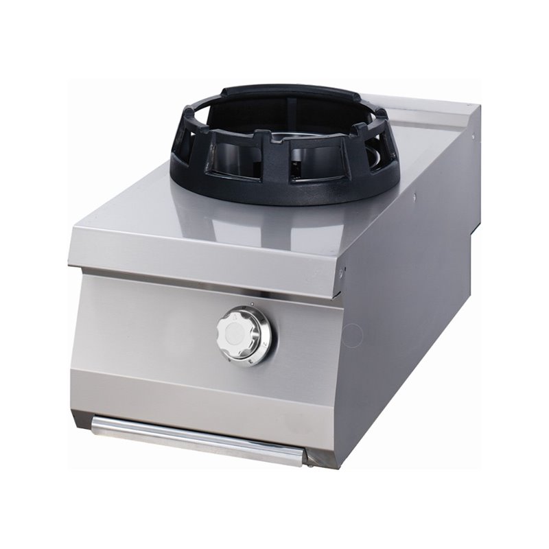 Premium cuiseur wok - 28,5 cm anneau de cuisson - unit&eacute; simple - profondeur 90 cm - gaz - Maxima - 09398545