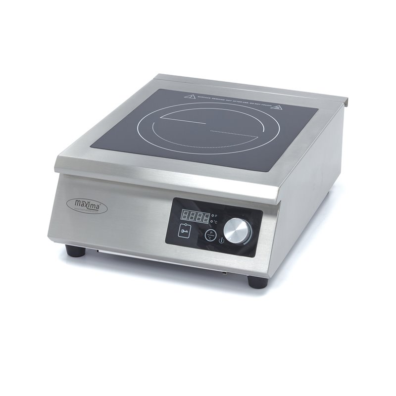 Plaque &agrave; induction - &Oslash;32 cm - 5000W - 400V - Maxima - 09371010