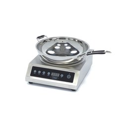 Cuiseur wok - &Oslash;26 cm - 3500W - induction - Maxima - 09371050