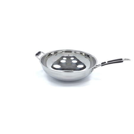 Po&ecirc;le &agrave; wok - &Oslash;36 cm - acier inoxydable - induction - Maxima - 09371060