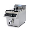 Friteuse - 8 L - 1 panier - induction - avec robinet de vidange - Maxima - 09371090