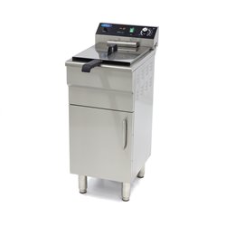 Friteuse - 16 L - 1 panier - avec robinet de vidange et support - 400V - Maxima - 09365155