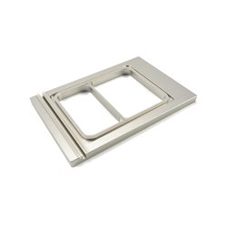 Menu Tray 225 x 175 mm - Small - 2 Compartments - Maxima - 09369105