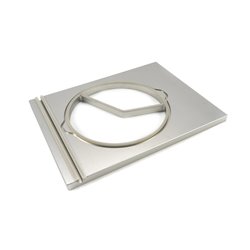 Pearl Round Tray &Oslash; 250 mm - Large - 2 Compartment - Maxima - 09369204
