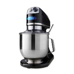 Mixer plan&eacute;taire - 7 L - jusqu'&agrave; 2 kg de p&acirc;te - noir - Maxima - 09360750