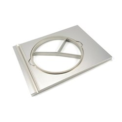 Pearl Round Tray &Oslash; 250 mm - Large - 3 Compartments - Maxima - 09369205