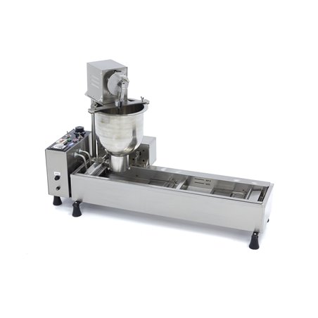 Machine &agrave; donuts - 500 donuts/h - automatique - friteuse avec syst&egrave;me de retournement - Maxima - 09374000