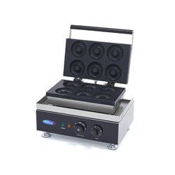 Machine &agrave; beignets - 6 beignets - &Oslash;8 cm - avec minuterie int&eacute;gr&eacute;e - Maxima - 09374010