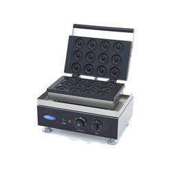 Machine &agrave; beignets - 12 mini beignets - &Oslash;5 cm - avec minuterie int&eacute;gr&eacute;e - Maxima - 09374011