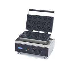 Machine &agrave; beignets - 15 mini beignets - &Oslash;5 cm - avec minuterie int&eacute;gr&eacute;e - Maxima - 09374012
