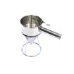 Dispensateur de p&acirc;te - 1,3 L - acier inoxydable - bouton de dosage inclus - Maxima - 09374160
