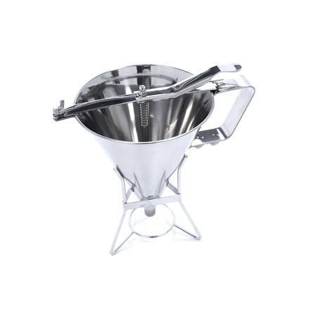 Dispensateur de p&acirc;te - 1,6 L - acier inoxydable - bouton de dosage inclus - Maxima - 09374161