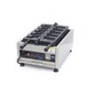 Gaufrier - 5 formes de taiyaki / poisson - rotatif - num&eacute;rique - Maxima - 09374182