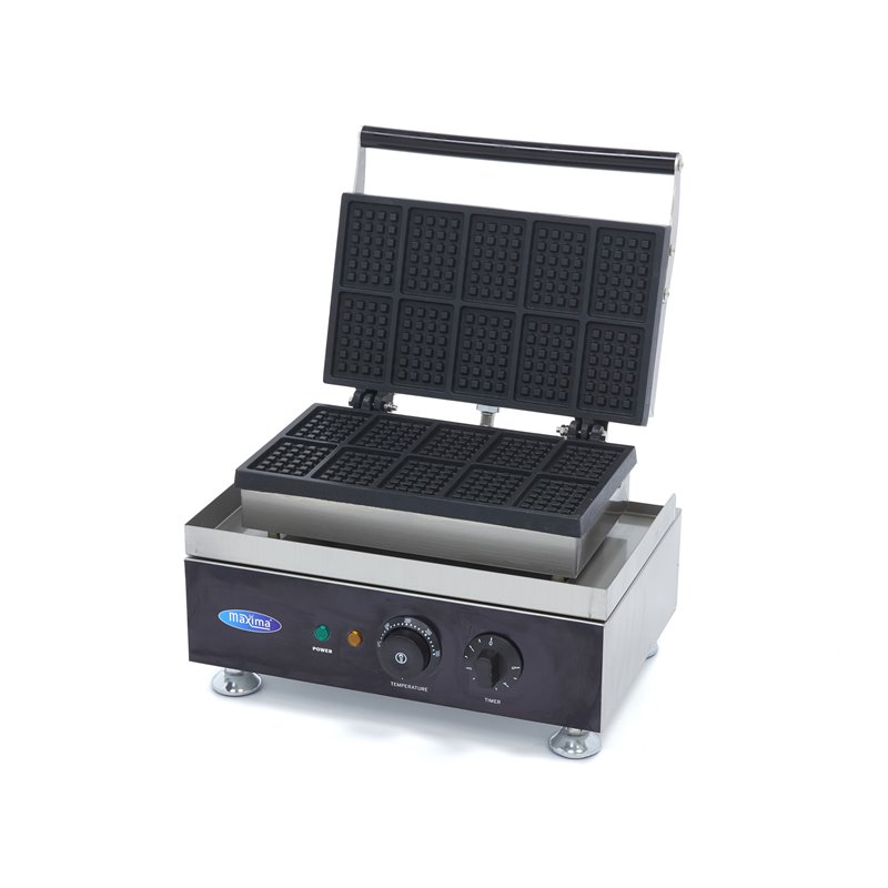 Gaufrier - 10 gaufres - mini belge - Maxima - 09374203