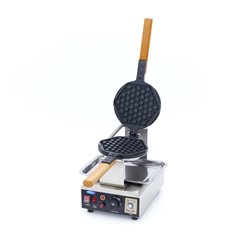 Gaufrier - 1 gaufre - nid d'abeille rond - Maxima - 09374235