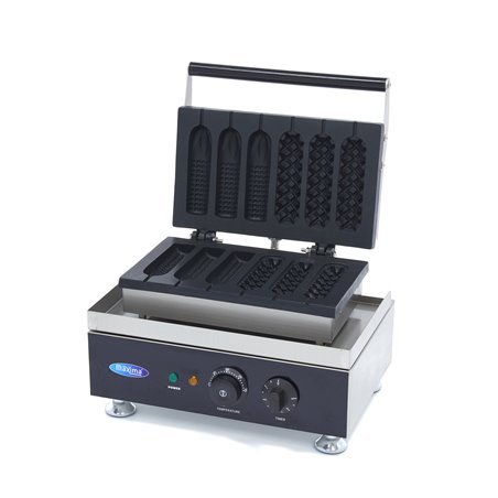 Gaufrier - 6 b&acirc;tons - corn dogs - 2 motifs - Maxima - 09374240