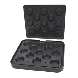 Moule &agrave; Tartelette - Rond - 69/43 mm - 13 pi&egrave;ces - Maxima - 09374309