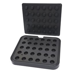 Moule &agrave; Tartelette - Rond - 35/29 mm - 30 pi&egrave;ces - Maxima - 09374310