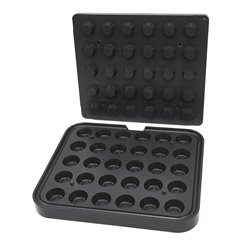Moule &agrave; Tartelette - Rond - 44/32 mm - 30 pi&egrave;ces - Maxima - 09374311