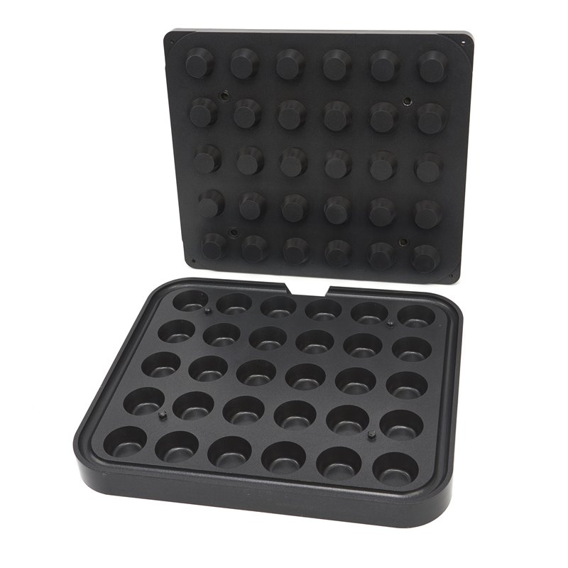Moule &agrave; Tartelette - Rond - 44/32 mm - 30 pi&egrave;ces - Maxima - 09374311