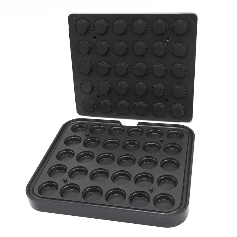 Moule &agrave; Tartelette - Rond - 49/38 mm - 30 pi&egrave;ces - Maxima - 09374313