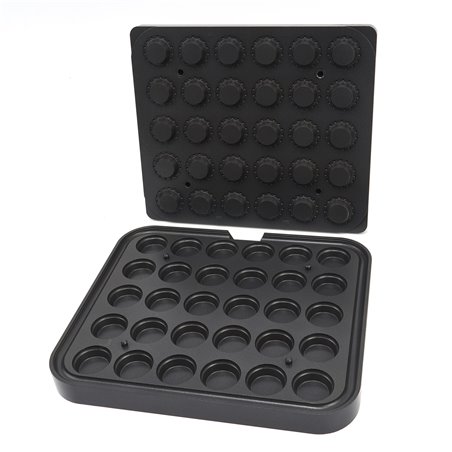 Moule &agrave; Tartelette - Rond - 49/38 mm - 30 pi&egrave;ces - Maxima - 09374313