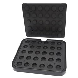 Moule &agrave; Tartelette - Cylindre - 37 mm - 30 pieces - Maxima - 09374317