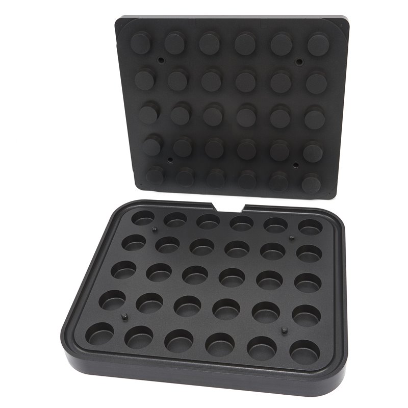 Moule &agrave; Tartelette - Cylindre - 37 mm - 30 pieces - Maxima - 09374317