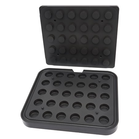 Moule &agrave; Tartelette - Cylindre - 37 mm - 30 pieces - Maxima - 09374317