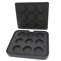 Moule &agrave; Tartelette - Cylindre - 80 mm - 9 pieces - Maxima - 09374318