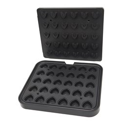 Moule &agrave; Tartelette - C&oelig;ur - 30 pieces - Maxima - 09374319