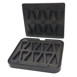Moule &agrave; Tartelette - Tranche de Tarte - 14 pieces - Maxima - 09374320
