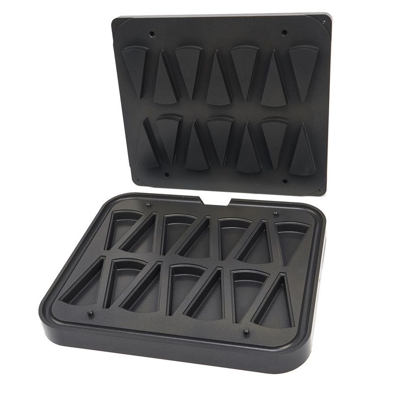 Moule &agrave; Tartelette - Tranche de Tarte - 14 pieces - Maxima - 09374320