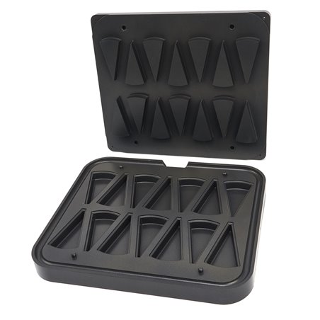 Moule &agrave; Tartelette - Tranche de Tarte - 14 pieces - Maxima - 09374320